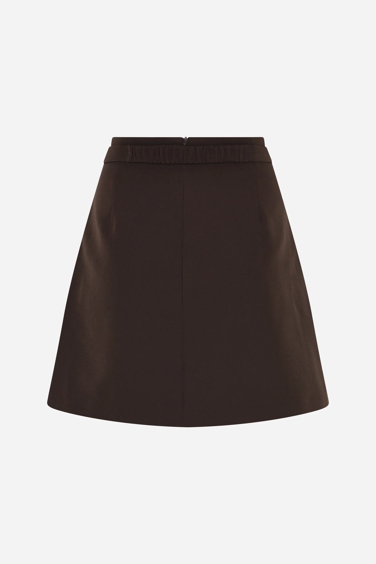 Bruuns Bazaar - RubySusOenne skirt - Dark Brown