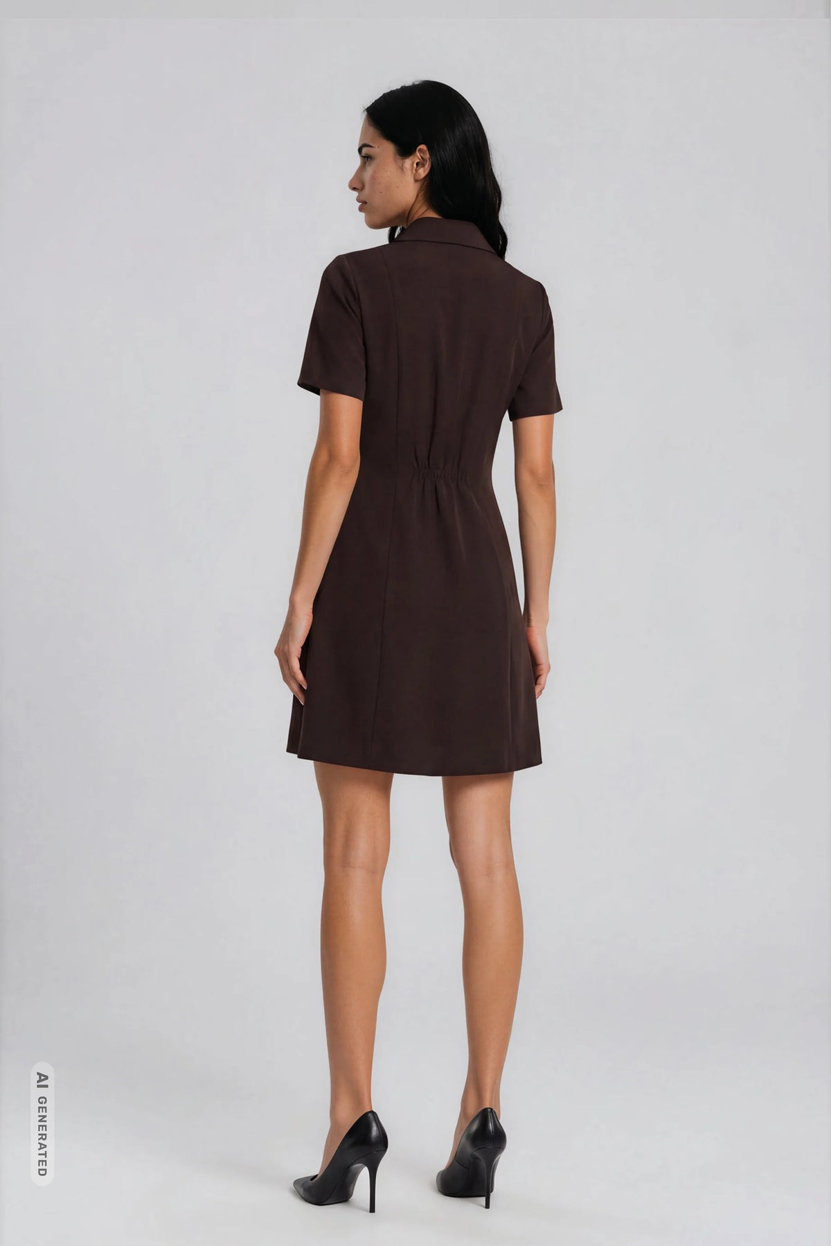 Bruuns Bazaar - RubySus Zendia dress - Dark Brown