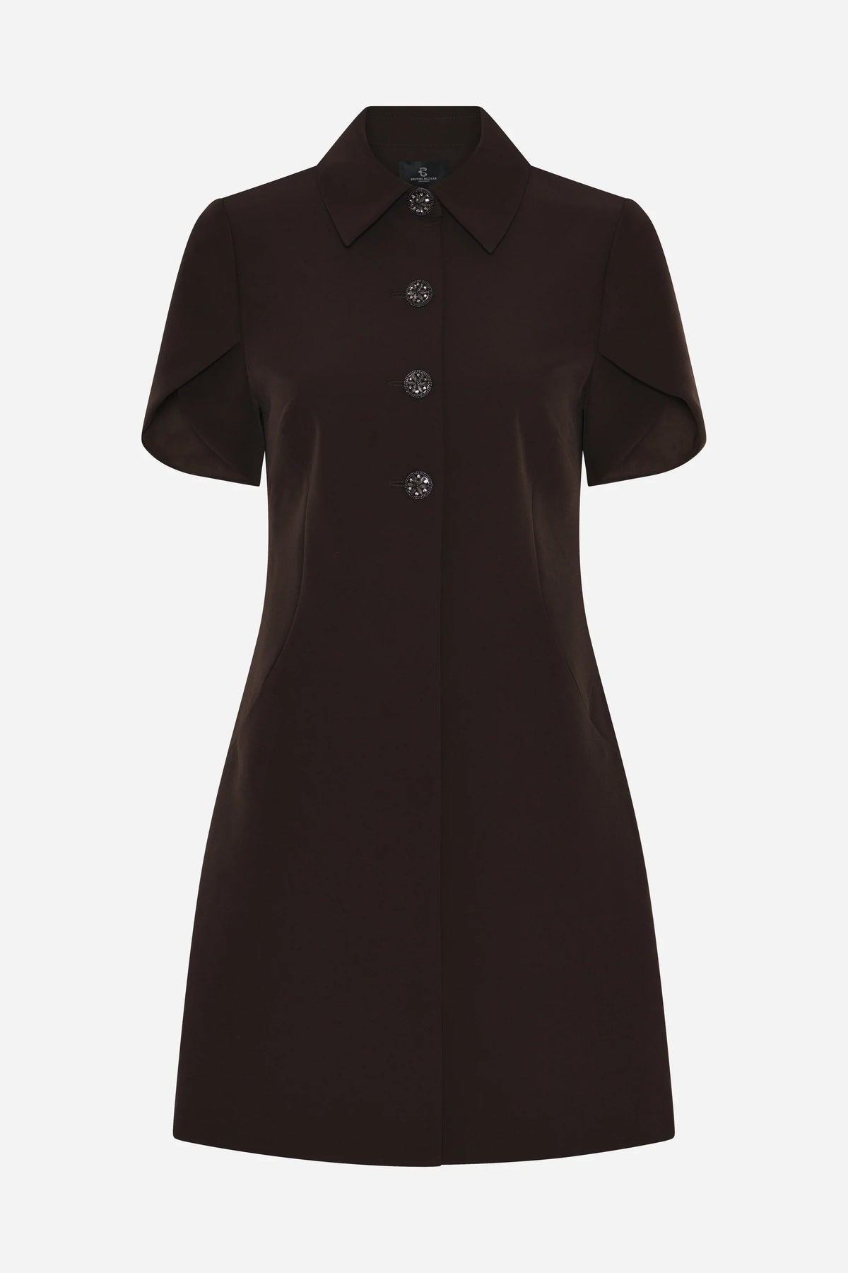 Bruuns Bazaar - RubySus Zendia dress - Dark Brown