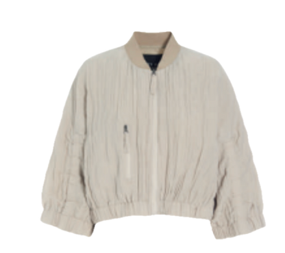 Bitte Kai Rand - Textured Cropped Jacket - Beige