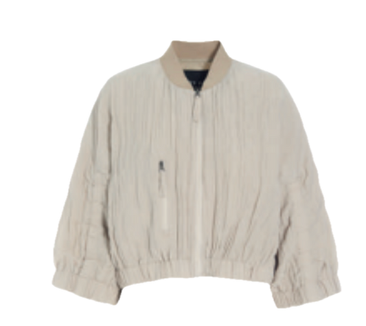 Bitte Kai Rand - Textured Cropped Jacket - Beige