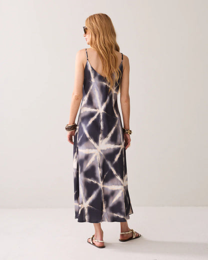 Summum - Dress Tie Dye - Blue Noir