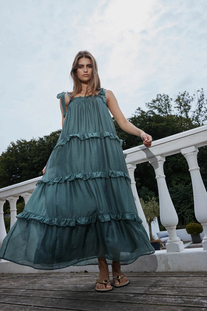 Bruuns Bazaar - Tellea Chriss dress - Sweet Green