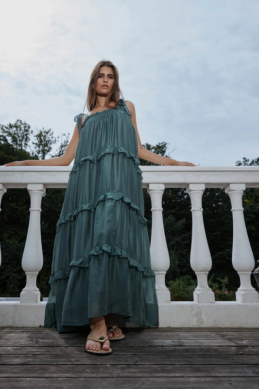 Bruuns Bazaar - Tellea Chriss dress - Sweet Green