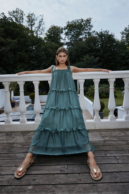 Bruuns Bazaar - Tellea Chriss dress - Sweet Green