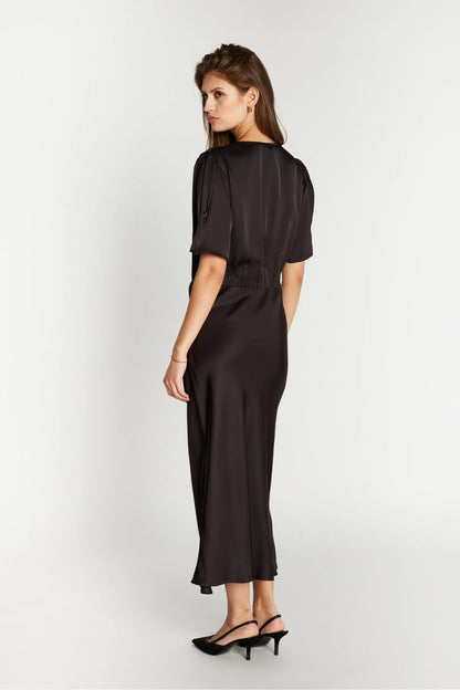 Bruuns Bazaar - Weckia Neemasa dress - Dark Brown
