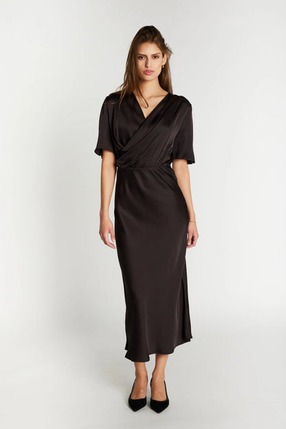 Bruuns Bazaar - Weckia Neemasa dress - Dark Brown