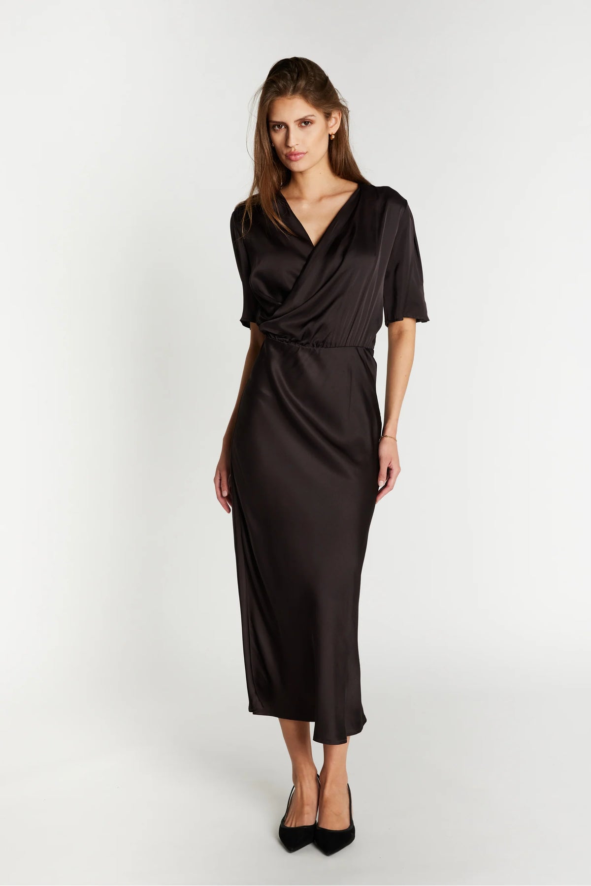 Bruuns Bazaar - Weckia Neemasa dress - Dark Brown