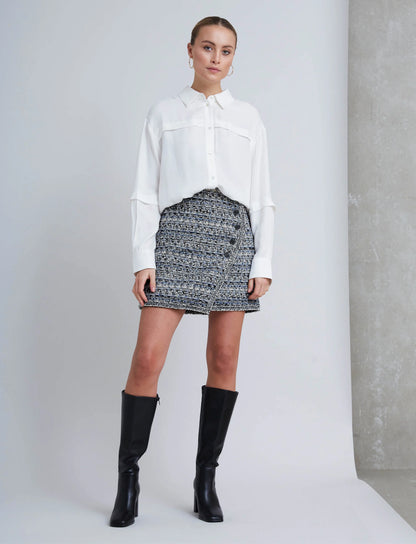 Trillium Maeda Short Skirt