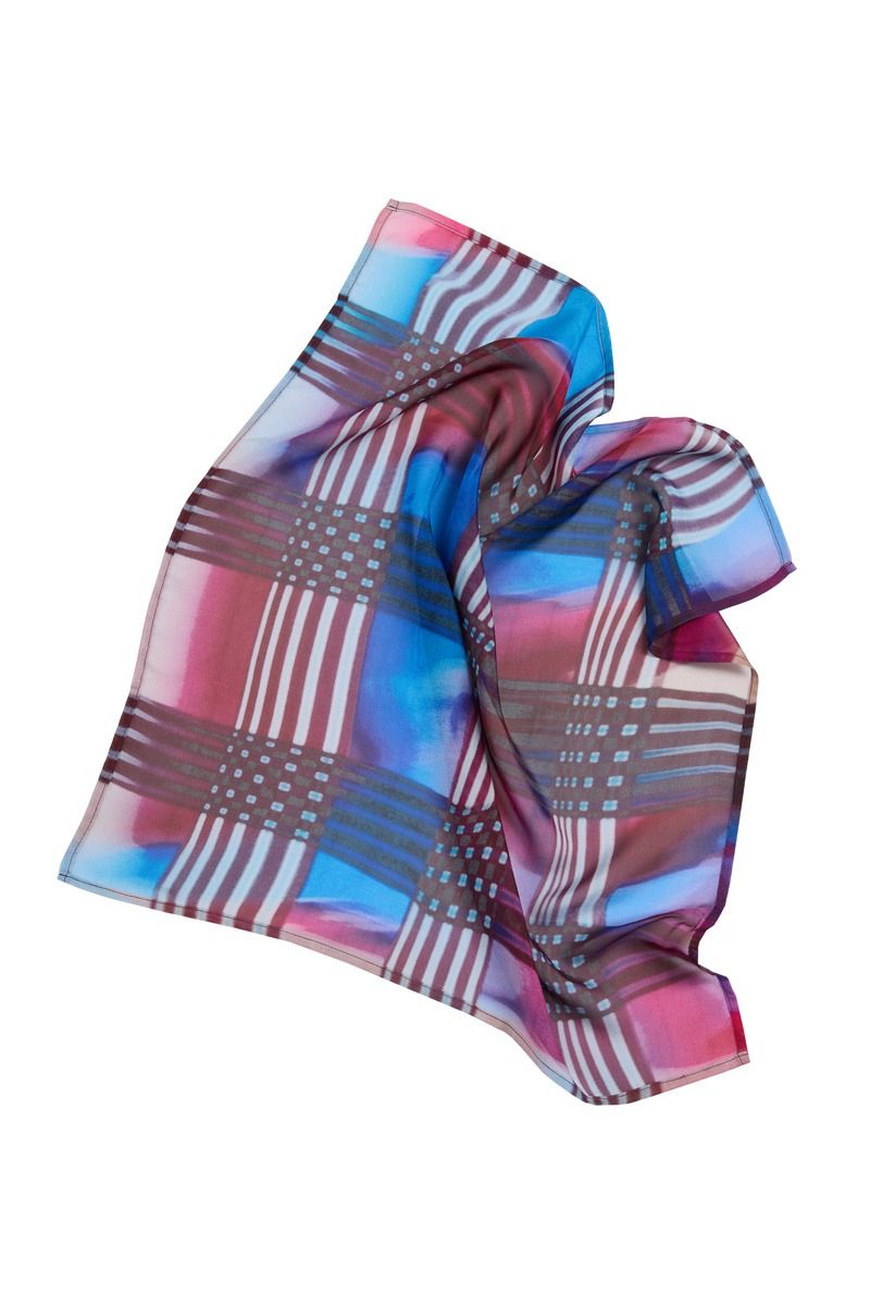 Bitte Kai Rand - Transparent touch scarf - Tartan