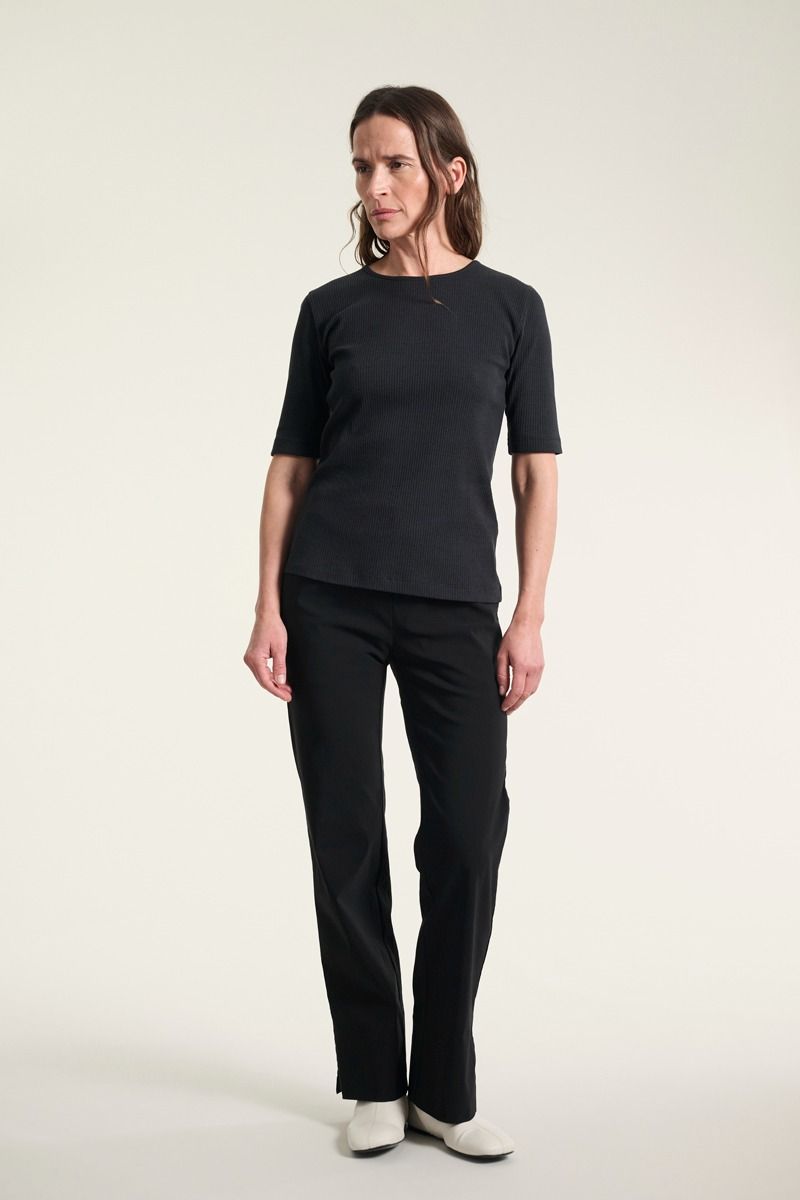Bitte Kai Rand - Magic stretch straight pants - Black