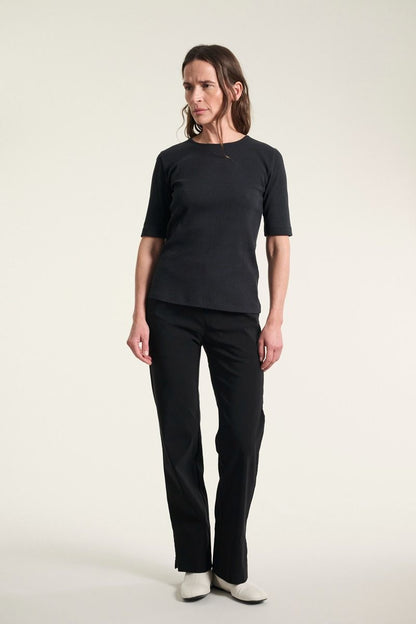 Bitte Kai Rand - Magic stretch straight pants - Black