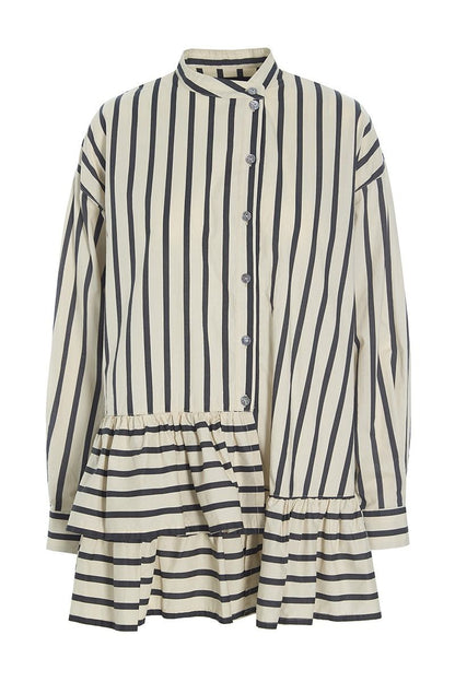Stripe Frill Shirt