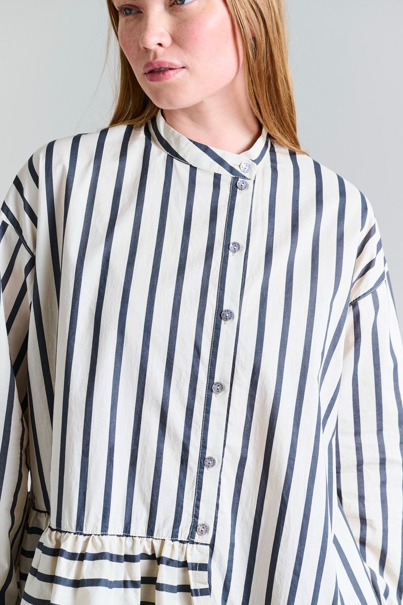 Stripe Frill Shirt