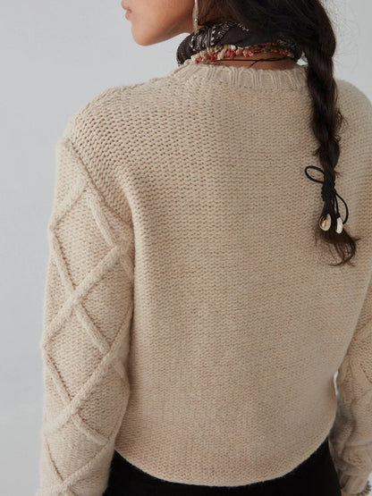 Bruce Sweater - Diamond Ivory