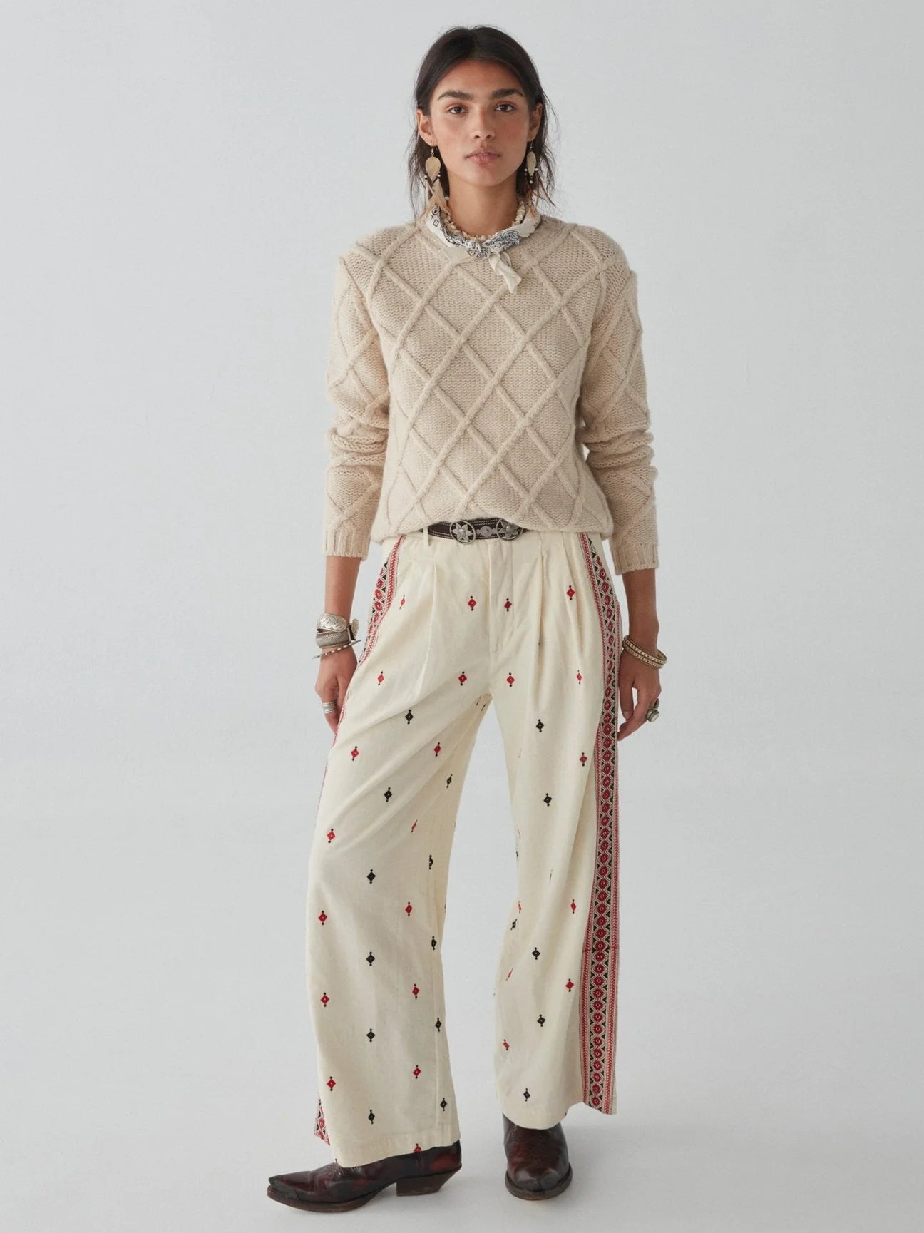 Bruce Sweater - Diamond Ivory