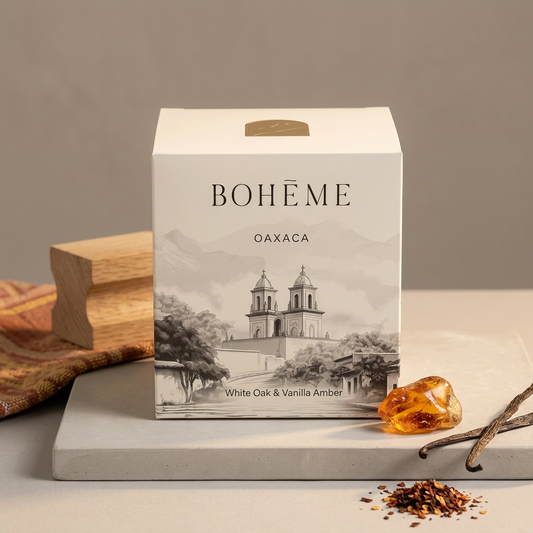 Boheme - Oaxaca Wholesale Candle – White Oak, Amber & Vanilla