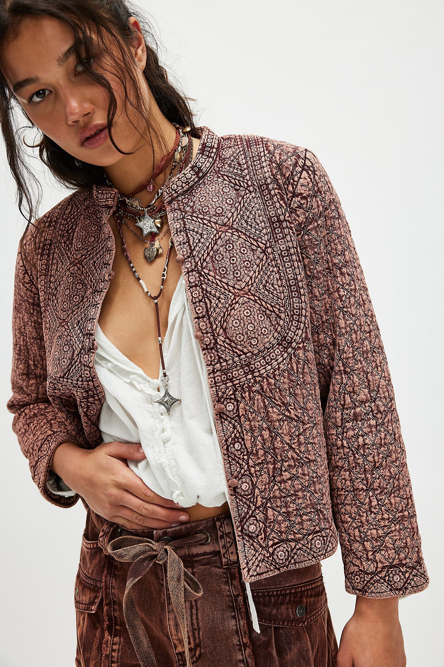 Maison Hotel - Camilla Jacket - Sangria