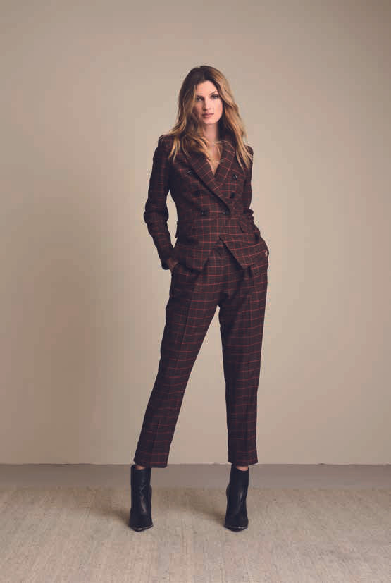 Glitter check Trousers