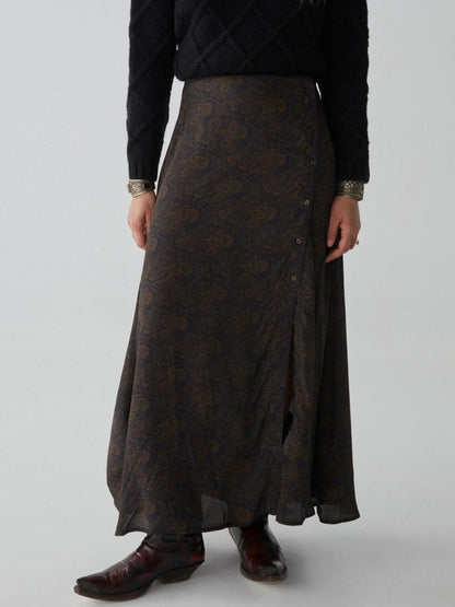 Lola Skirt - Cachemira Moutarde