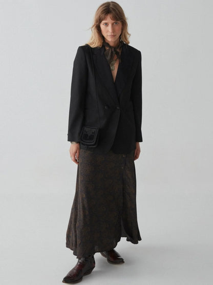 Lola Skirt - Cachemira Moutarde