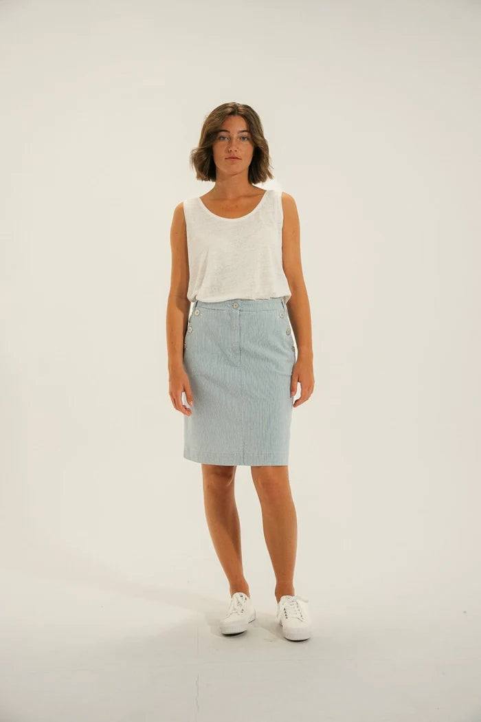 Mat de Misaine - Jupon Skirt - Ray Navy