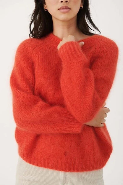 Rhona Pullover in Rubicondo