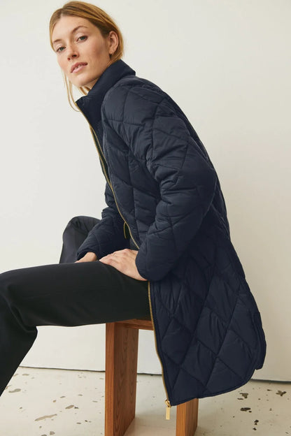 Part Two - Ollias PW Coat - Dark Navy