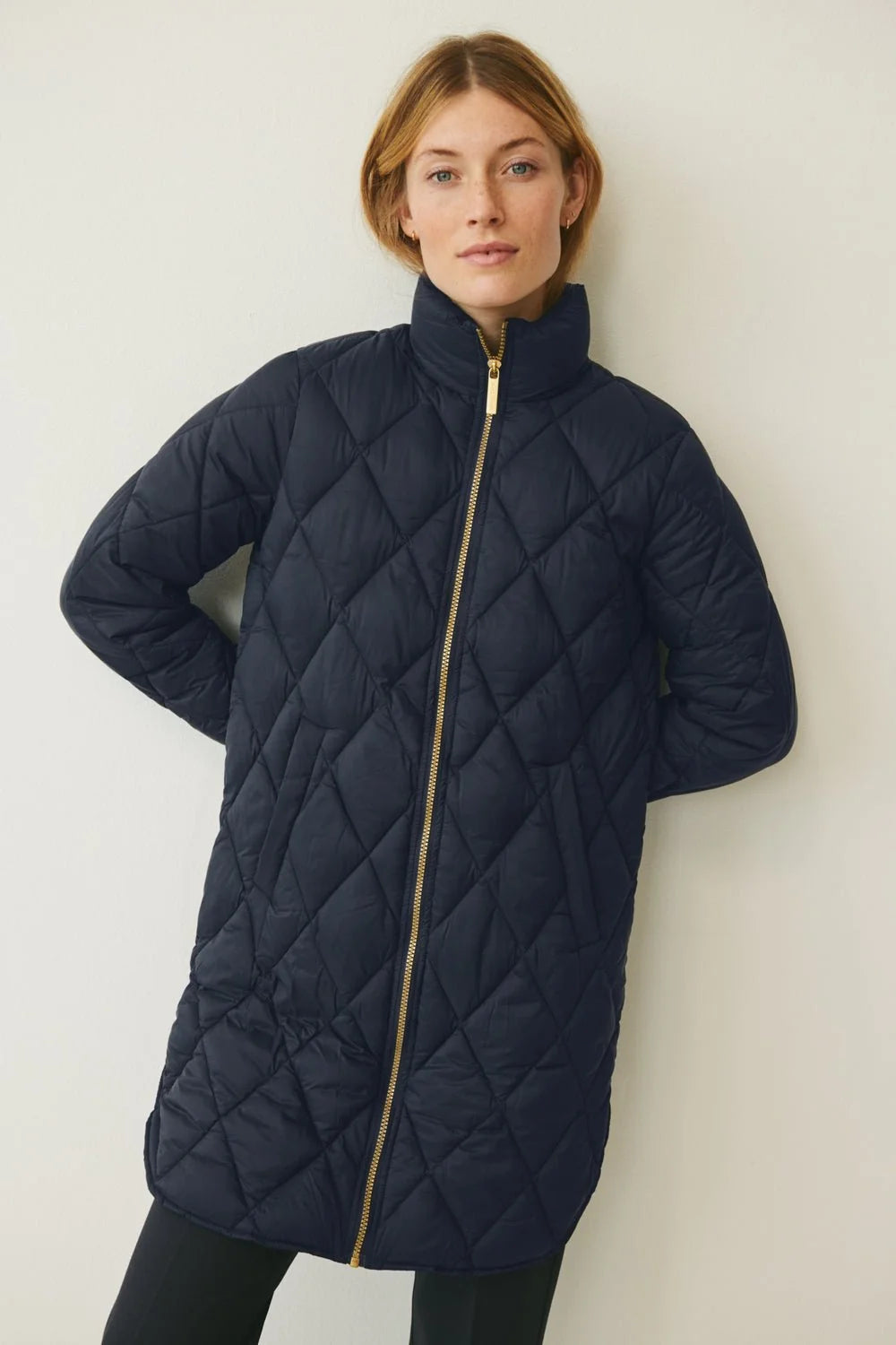 Part Two - Ollias PW Coat - Dark Navy