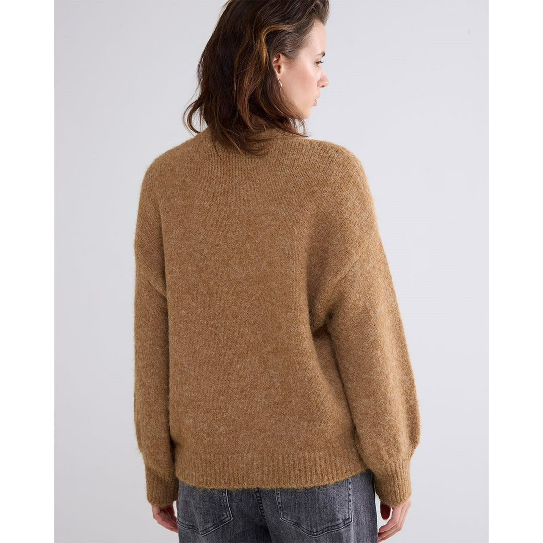 FANCY BUTONS CARDIGAN COZY MELANGE KNIT