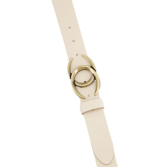 Double open oval belt