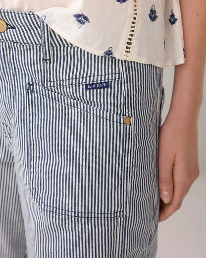 Summum - Tapered Jeans - Indigo Stripe