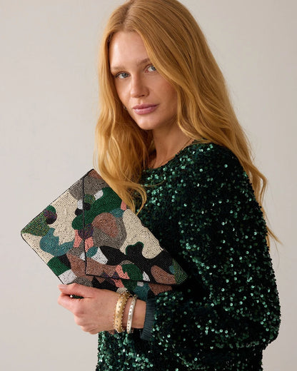 summum-woman-bag-beaded-clutch-multicolour-summum