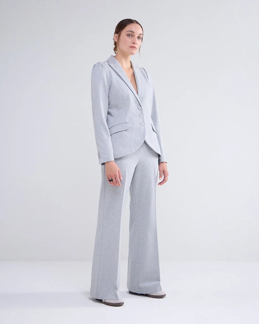Summum - Blazer Punto Milano - Light Grey
