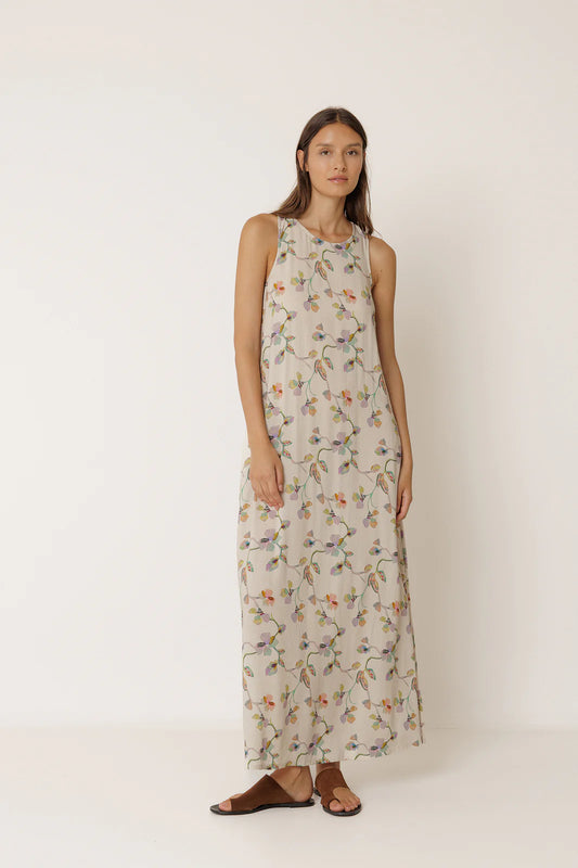 Indi & Cold - Crossback Dress - Floral Print
